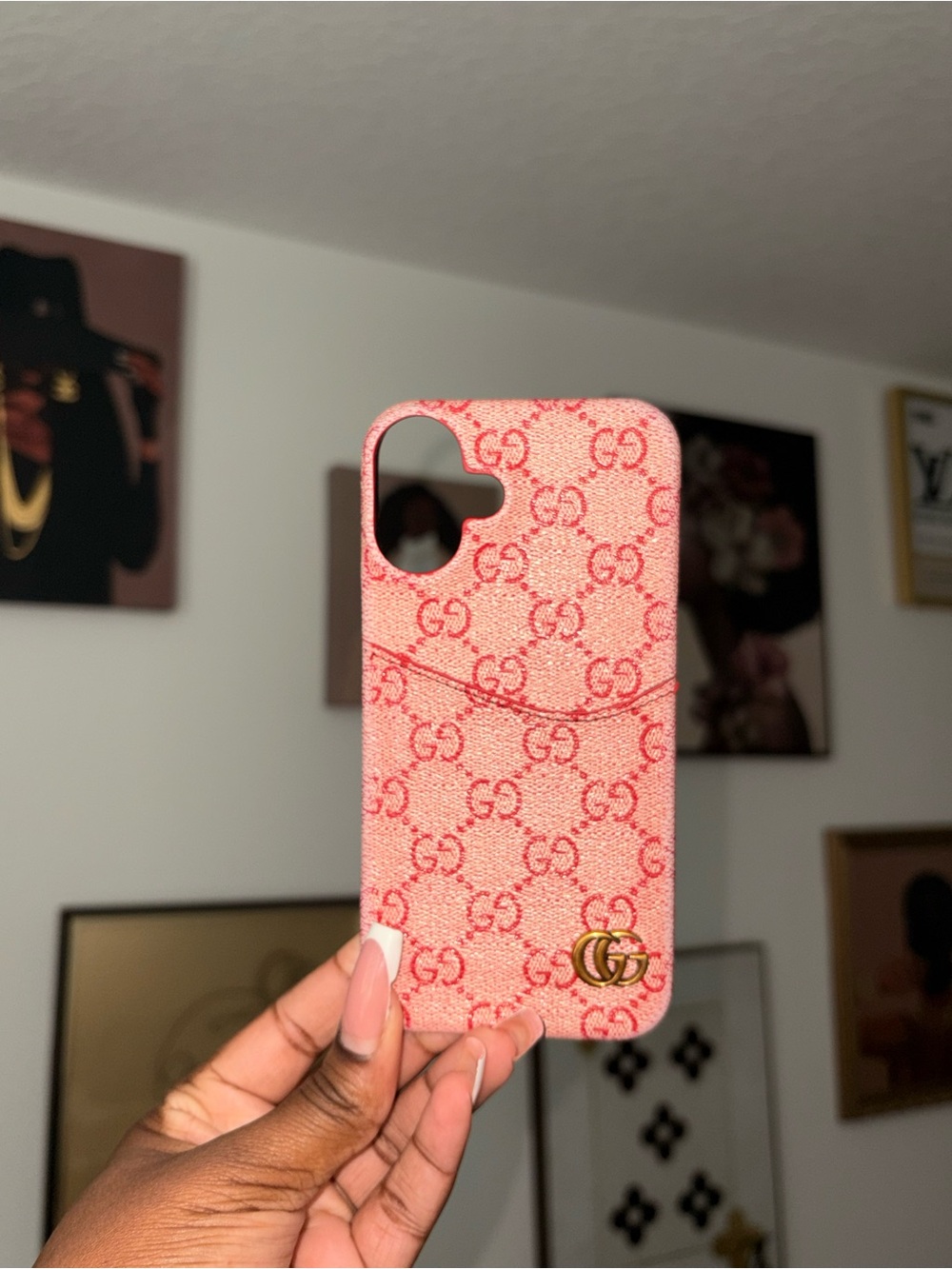 Gucci Monogram iPhone 16 plus Case